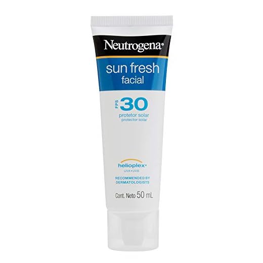 Protetor Solar Facial Sun Fresh Fps 30, Neutrogena, Branco, 50Ml