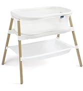 HALO BassiNest Essential Sleeper – Portable Baby Bassinet with Breathable Mesh Sides, Storage She...