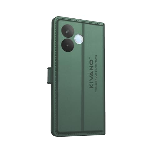 Image of Compatible with Oppo A5 Pro 5G Flip Cover | Leather Finish | Inside Pockets & Inbuilt Stand | Shockproof Wallet Style Magnetic Closure Back Cover Case