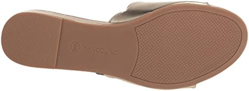 Bandolino Women's Kayla Wedge Sandal, Platino 710, 5 | Image 3