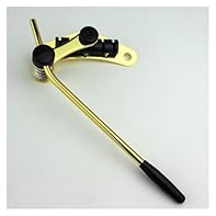 Compatibility: Fits LP and SG style electric guitars, compatible with tremolo systems for seamless matching Complete Set: Includes Tune-O-Matic style bridge, stop bar tailpiece, screws and locking clamp for integrated use Locking Clamp Design: Equipp...