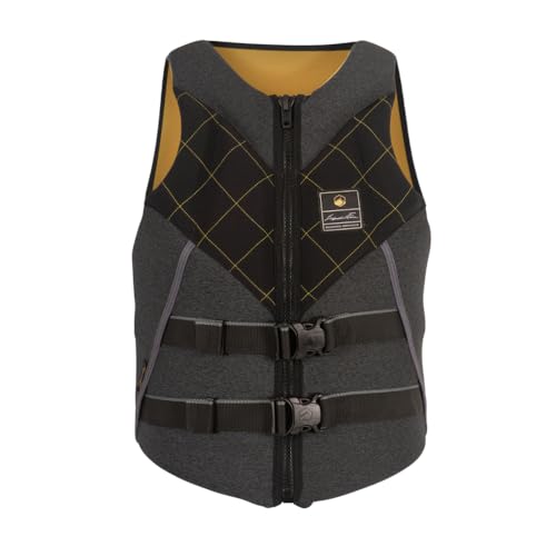 Liquid Force Men's Axis Heritage CGA Life Vest, Black 2XL
