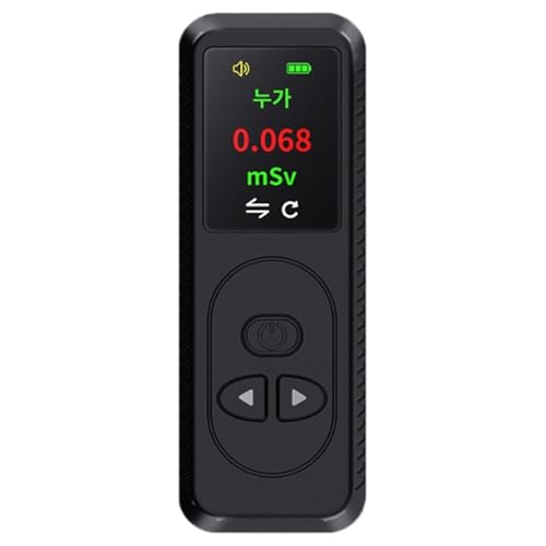 Radiation Detector Portable Radiation Meter with Multiple Alarm Reminders LCD Display Sensitive Geiger Counter for Home Industry