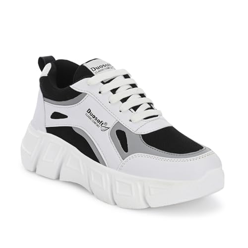 Havinosh Women Premium White Casual Shoes Sports Shoes Sneakers (A6-White)(Size-08) (B0D76FBV4C) Amazon Price History, Amazon Price Tracker