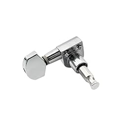 Musiclily Pro 6-en-ligne Scellées Dual Pin Mécaniques Set pour Squier Strat, Chrome - Les Beatles, Paul McCartney, John Lennon, RIngo Starr, George Harrison Musiclily Pro 6-en-ligne Scellées Dual Pin Mécaniques Set pour Squier Strat, Chrome – Image 6