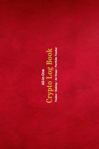 All-in-One Crypto Log Book: Easily track crypto trades, staking, air drops, and more!