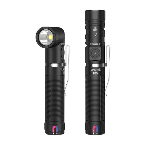 Petite lampe de poche pour l'entretien du travail et le bivouac avec fixation magnétique TO5
