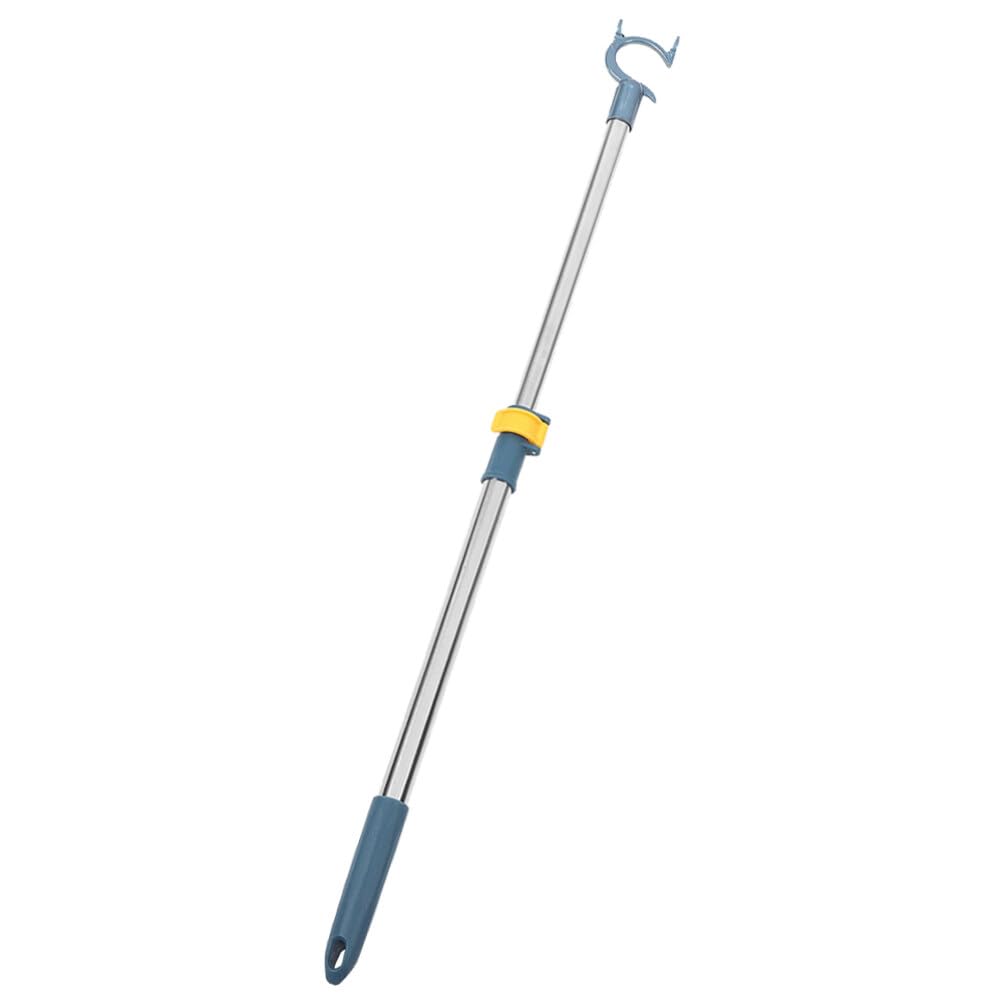 Alipis Retractable Clothes Hanger Adjustable Telescopic Clothes Rod Extendable Reach Pole Lightweight Stainless Steel for Home Use 40.16 Inches