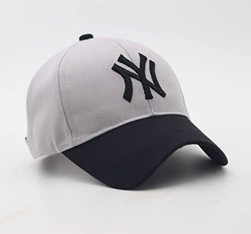 Unisex NY Baseball Cap Comfortable Adjustable Cap with Stylish Design NY Sports caps for Men, Caps Branded with Adjustable Strap in Summer for Men, Cricket Caps for Men, Gym Caps for Men, Sports Caps