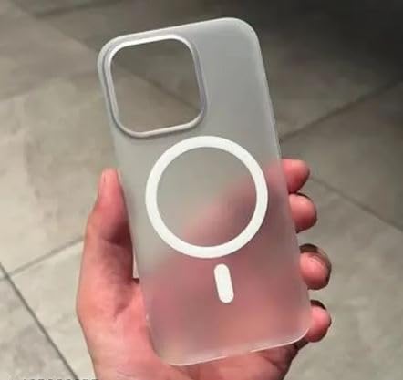 Alfanso for iPhone 15 PRO MAX Matte Finish Case, Slim/Sleek Lightweight Case [Compatible with Mag-Safe] Camera Protection, Support Mag-Safe Wireless Magnetic Charging Case Wht Color White (B0DF7W8K55) Amazon Price History, Amazon Price Tracker
