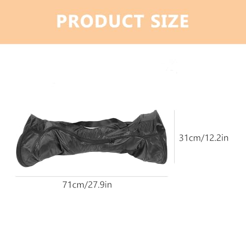Bolsa de mano de nylon para balance car con diseño práctico negro 2