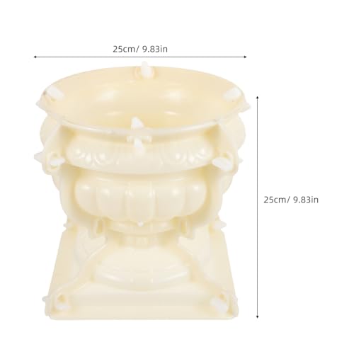 Yardwe Flower Pot Mold Unique Epoxy Planter Mold for Creative Crafts for Family Projects Home Decoration by Yardwe - Used condition - Image 3