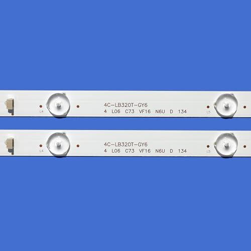 Tiras LED 4C-LB320T-JF3 para solucionar pantalla negra y parpadeos en paneles de 32