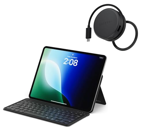 Teclado Bluetooth Satechi y hub USB C para trabajo remoto