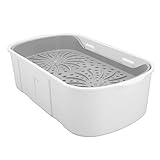 Airshi Mop Bucket Partition Design Convenient to Use Electric Mop Bucket Self Cleaning with Drainage Layer for Room