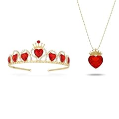 B3:Red Heart Necklace Red Crown