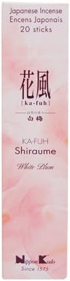 Incienso japonés Nippon - Ka-Fuh Shiraume (ciruela blanca)