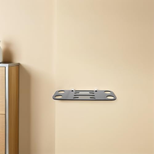 Soporte de bádminton compacto en acrílico transparente para optimizar espacio de pared 6