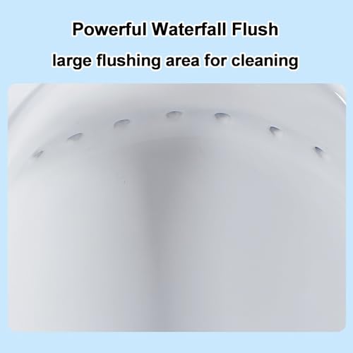 Urinal comercial de cerámica Gtzly para hombres, sistema de descarga de alta eficiencia, urinal empotrado en pared con válvula de descarga manual miniatura 5