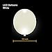 Amaza 36 Pcs Globos Led Decoracion Cumpleaños, Boda Fiesta, Navidad (Blanco) (36...