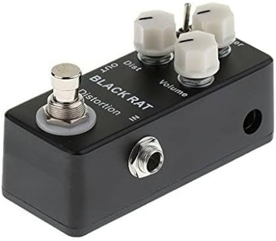 Amazon | Mosky Black Rat Distortion ギターエフェクトペダル ミニ
