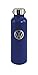 BRISA VW Collection – oryginalny termos Volkswagen izolowany z podwójnymi ściankami próżniowymi ze stali nierdzewnej (napis Volkswagen i logo VW, niebieski, 735 ml)