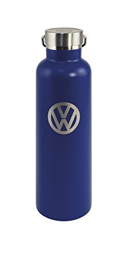 BRISA VW Collection VW Collection Stainless Steel Insulated Bottle with VW Logo and Text 740ml (VW Logo/Blue)