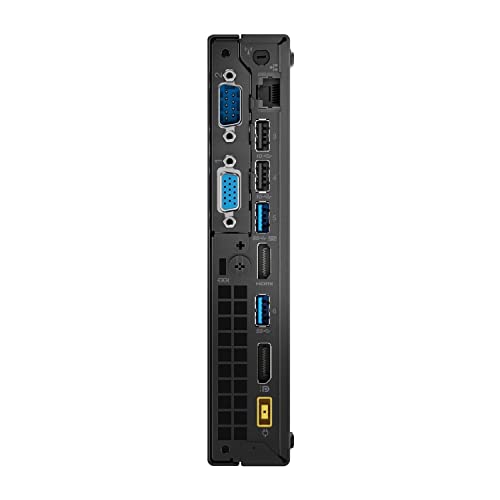 Image of Lenovo M920Q Tiny Desktop Computer - 2.1 GHz Intel Core i5-8500T Six-Core - 256GB SSD - 16GB - Windows 10 pro (Renewed)