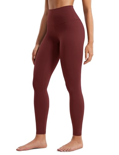 CRZ YOGA High Waisted Lounge Yoga Legging 28' Noctilucence Red Small