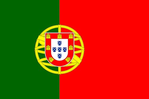 Portugal Fahne 30x45 cm – Flagge Portugal – Rot & Grün – Wetterfestes Polyester – Indoor & Outdoor