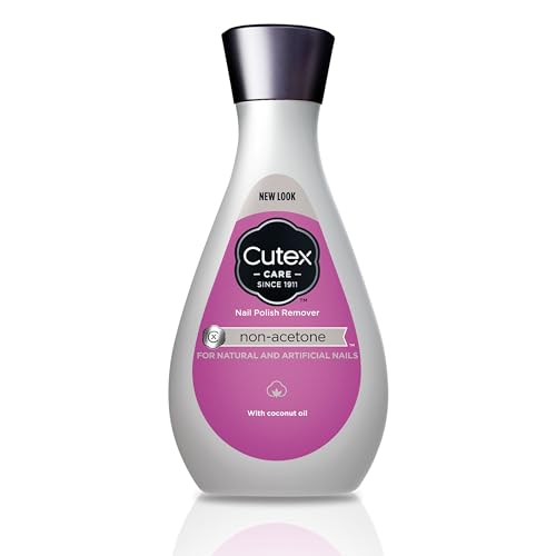 Cutex Non Acetone Rimuovi Smalto Professionale Unghie Nail Remover Solvente Senza Acetone Con Olio Di Cocco, Rimozione Delicata, Per Unghie Naturali E Artificiali, 200 Millilitro