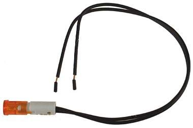 Lampu Indikator Bulat Oranye UNIVERSEEL dengan Kabel