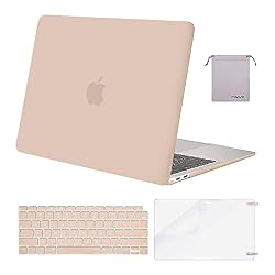 Amazon.com: MOSISO - Funda rígida de plástico, cubierta de teclado,  protector de pantalla y bolsa de almacenamiento para MacBook Air Retina de  13”. : Electrónica