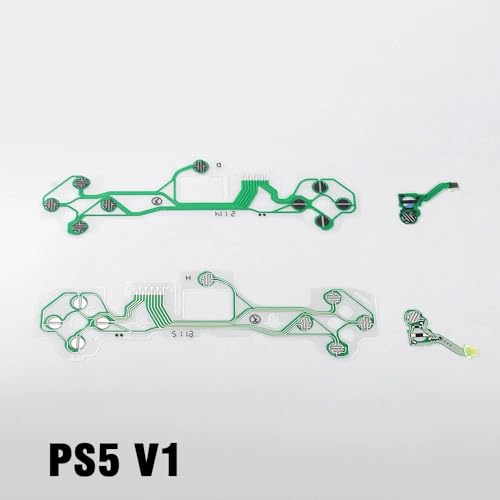 Image of PSS PS5 Controller BDM-010 BDM-020 BDM-030 Conductive Film Button Ribbon Circuit Keyboard Flex PCB Board Cable Accessory Replacement PS5 Controller V1.0 V2.0 V3.0 Flex Cable (BDM-010)