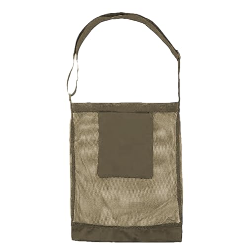 Generisch Bolsa de colección, ventilada con correa ajustable, bolsa de recogida de setas, adecuada para frutas, piedras, bayas, flores silvestres, jardín, parque, verde, ver descripción, Ver