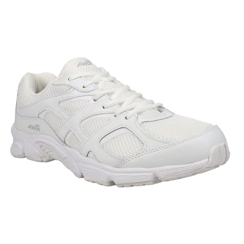 Avia Mens Avi-Forte Running Sneakers Shoes - White - Size 11.5 W2