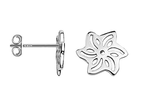 Preisvergleich Produktbild SOFIA MILANI - Damen Ohrringe 925 Silber - Ohrstecker als Blume - 20561