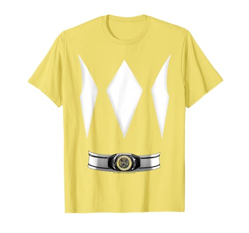 Power Rangers Halloween Yellow Ranger Costume T-Shirt Small