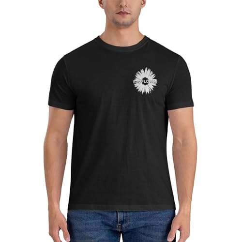 Badflower Shirt Men Reversible Graphic T-Shirt Fashion T-Shirts Loose Fit Short-Sleeve Casual Tops4