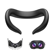Ajuste perfecto para Meta Quest 3: Diseñado exclusivamente para Meta Quest 3, F3 Protección Facial de Silicona garantiza un ajuste seguro y cómodo, mejorando tu experiencia VR sin distracciones. Silicona amigable con la piel: Fabricado con silicona d...