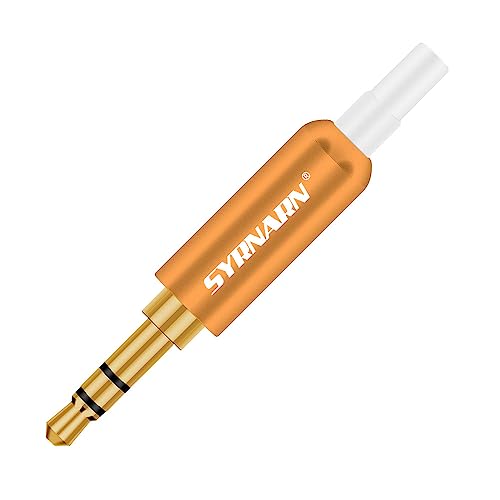Conectores de audio estéreo macho 3.5mm TRS pack 3 miniatura 1