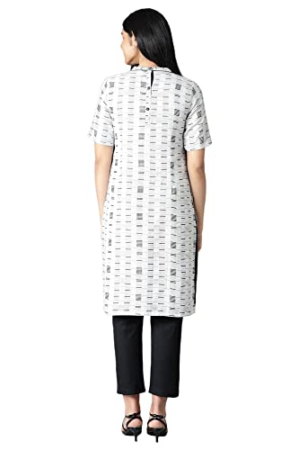 Image of Aurelia Women's Cotton Regular Fit Casual Kurta