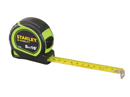 STANLEY HI VIZ TYLON POCKET TAPE 5M
