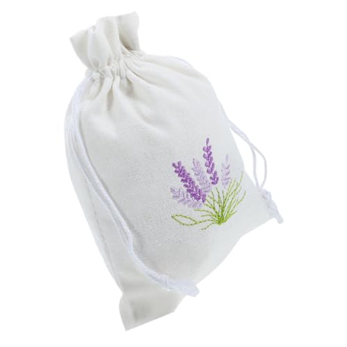 Happyyami Stylish Empty Sachet Bag Drawstring Mesh Pouch for Jewelry Fabric Party Favor Perfume Spice Storage for Occasions