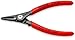 Produktbild KNIPEX Präzisions-Sicherungsringzange für Außenringe auf Wellen mit Überdehnungsschutz (140 mm) 49 31 A0