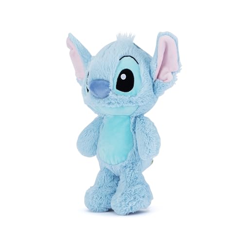 Disney Stitch 25cm plush toy in flopsie style, cute soft toy pastel blue colour, suitable for kids and adults and treat - Image 3