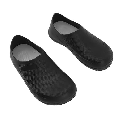 CCYLEZ Walking Sneakers, Slip-On Mesh Shoes, Black, Size 42