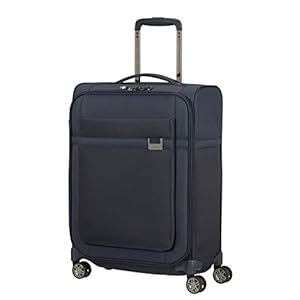 Samsonite Airea – Spinner S, Carry-on Luggage, 55 cm, 41 L, Blue (Dark Blue)