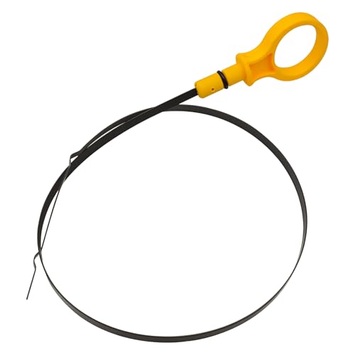 Image of BA5Z6750A Engine Oil Dipstick Indicator, Compatible with Ford Edge, Explorer, Flex, Lincoln MKS /MKT /MKX /MKZ, Fusion, Taurus, Mercury Milan /Sable Engine Oil Fluid Level Dip Stick Replace 917-369