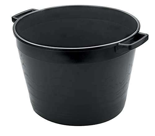 lt. 32 - Ø 44 cm. In polipropilene nero.